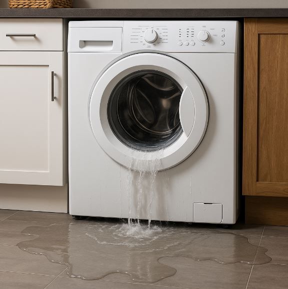 洗衣機漏水變災難? 常見漏水原因與裝修應注意哪些防水細節？